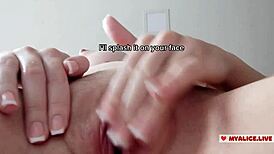 Mycandyalice Gives Dirty Talk Joi: Lick And Fuck My Pussy With Your Tongue!