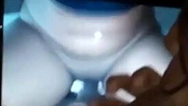 Watching Movie With Friend, Sucks His Dick For Cum