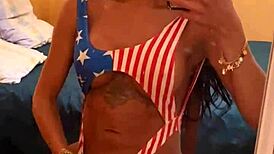 Beautiful Brazilian Transsexual with Big Ass Gets Fucked