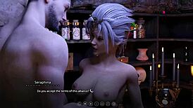 The Seven Realms: Vampire Prince Atlas banging Princess Seraphina for alliance! 🧛‍♂️🔥