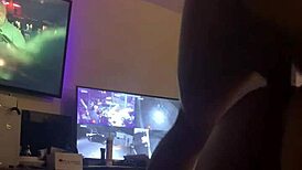 Wife Doing Cardio Workout