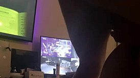 Wife Doing Cardio Workout