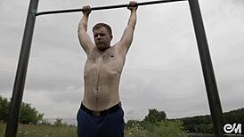 guy next door strips naked in suits 😏