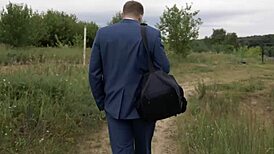 guy next door strips naked in suits 😏