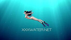 What’s Beneath? Minnie Manga delivers wild underwater action and steamy blowjobs