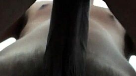 latina chick getting hardcore sex with big black cock creampie