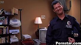 sexy pornstars fuck in funny backstage threesome