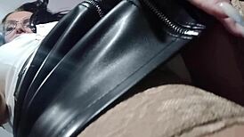 Job Interview Turns Into Edging Session