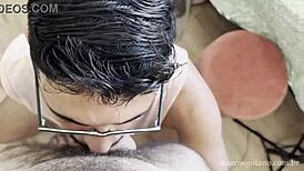 Watch Marcos Goiano unleash his huge hairy monster cock in hardcore gay pounding!