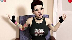 student spanked hard and fucked in wild anal with friend's horny sister in badteacher part 5