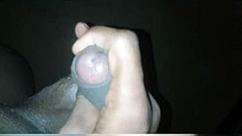 Straight Handsome Friend Flexes and Cums for Gay Buddy While Girlfriend’s Away