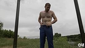 guy next door strips naked in suits 😏