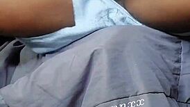 Teacher and student in hotel room