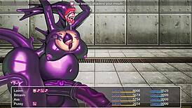 Latex Dungeon's Final Twist: Anime Cock in Hentai Action