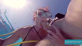 What’s Beneath? Minnie Manga delivers wild underwater action and steamy blowjobs