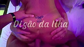 Nessa Gostosa takes a wild DP in HARDCORE domination play