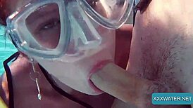 What’s Beneath? Minnie Manga delivers wild underwater action and steamy blowjobs