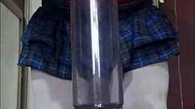 i just love to fill it then swallow it, feeling so shy and excited 😊 part 1