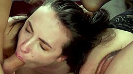 so this cheating stepsister got tied up for a kinky bdsm threesome