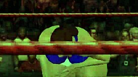 Melina wrestles chun li in intense fight