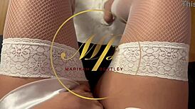 Adoring White Socks and Heels in POV Exhibition