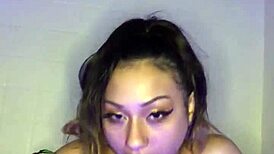 mia says, 'i'm sucking my big dildo named big john'