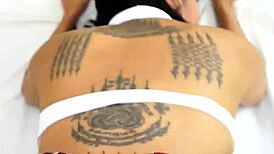 asian girlfriend enjoys intense doggystyle session