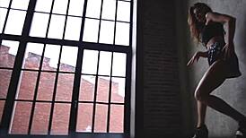 Masha Kalisy Gracefully Strips