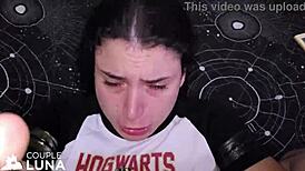 Filmed Young Wife Moaning Loudly While Taking Big Cock In Ass!