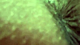 Petite ebony takes monster cock deep in hardcore webcam