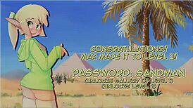 Letting Max the elf moan louder in hentai game