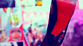 Bia romanxxx gaps pussy with lollipop