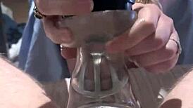 caged COCK teased relentlessly in the SLEEVE