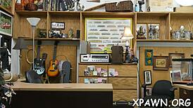 A Reality Scene Unfolds with a Dude Fucking a Sexy Slut's Pussy to Orgasm