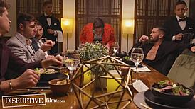 Bodybuilder guests recall deepthroat sessions with tattooed lover