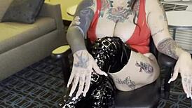 Boot worship annihilation with femdom domination