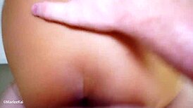 asian girlfriend enjoys intense doggystyle session