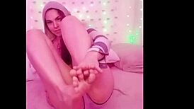 simple tease with natural tits