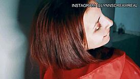 Trick or treat turns into a fun night with red riding hood after halloween party