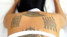 asian girlfriend enjoys intense doggystyle session