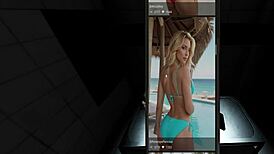 Let's Play the Pathologist - Demo of Hairless Lesbian Fun. Shaved Pussy and Big Tits Await!