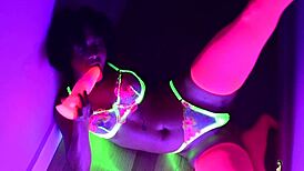 Duke Update: Curly Teaser In Lingerie Fun