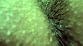 Petite ebony takes monster cock deep in hardcore webcam