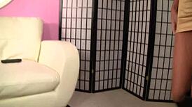 Randee Reed can't fuck her husband, so Brynn Tyler rescues with deepthroat and big cock fucking.