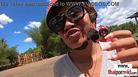 Dude, taste and fuck your amateur Thai teen girlfriend's cherry fresh Asian pussy.