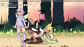 Letting Max the elf moan louder in hentai game