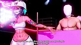 Lewd Game Show 3 Features Big Ass Anime Futanari With Monster Cock