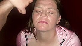 Steamy Night Ending in a Facial