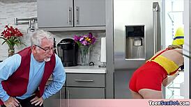 Horny Old Dude Gives Lifelike Sexrobot Her First Blowjob Rodeo