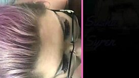 Bbw Goth Sasha Enjoys Black Cock